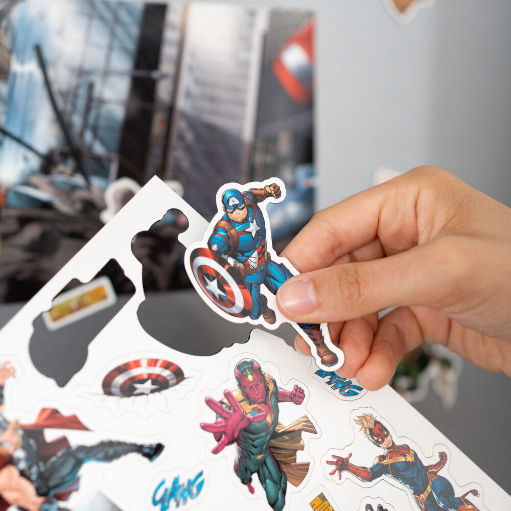 Marvel Set de Imanes Troquelados Avengers