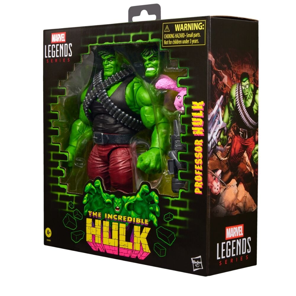 Figura hasbro marvel legends series the incredible hulk professor hulk