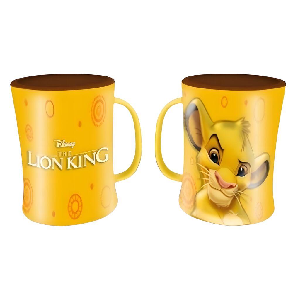 Taza relieve Simba El Rey Leon Disney 400ml Frikytopia