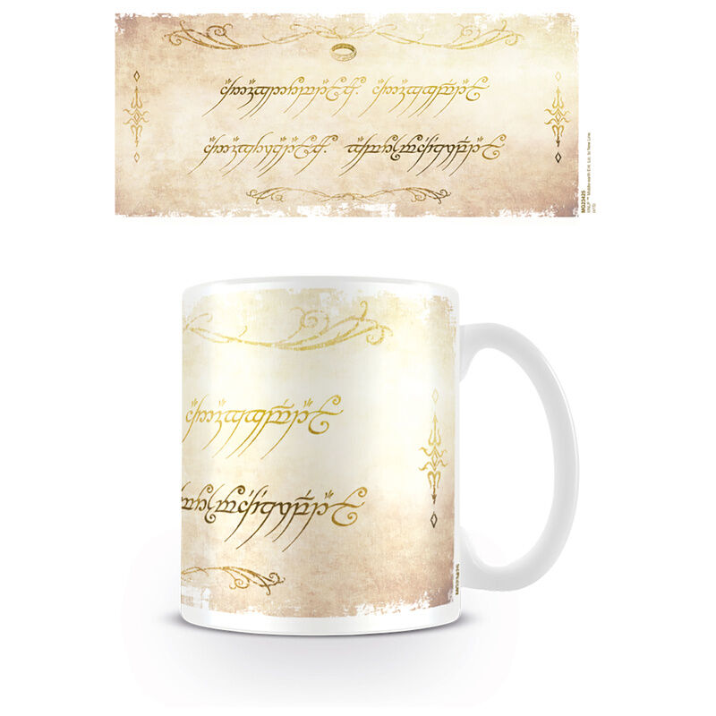 Taza El Señor De Lo Anillos 325ml Frikytopia