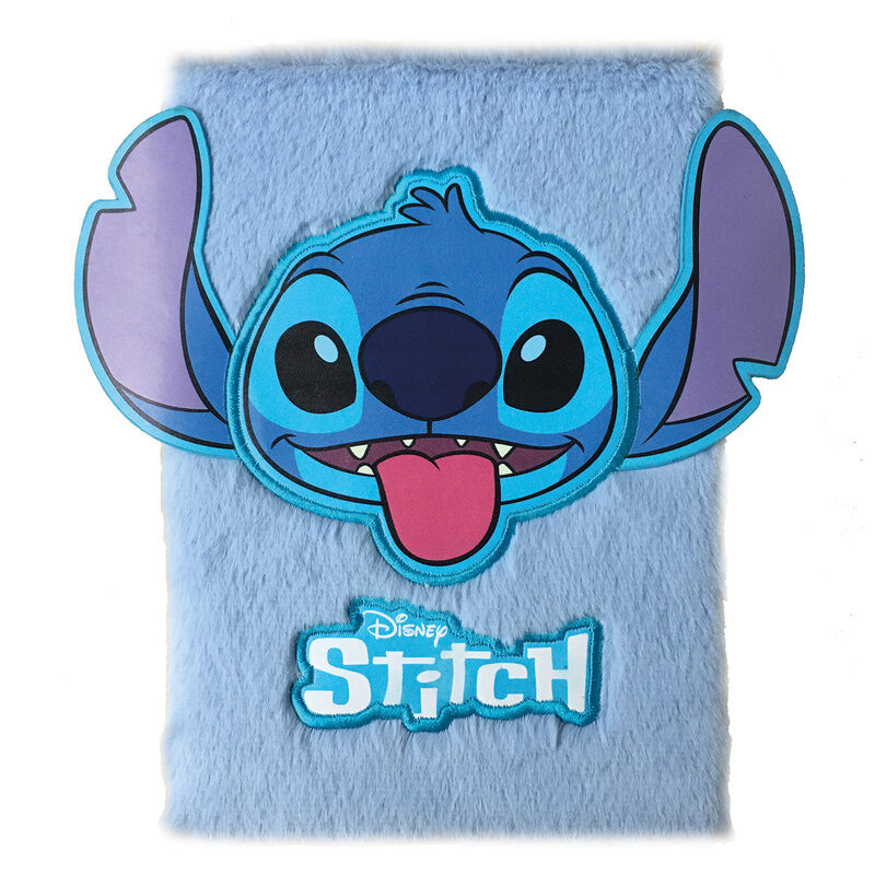 Cuaderno peluche A5 Stitch Disney Frikytopia