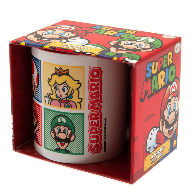 Super Mario Taza Characters