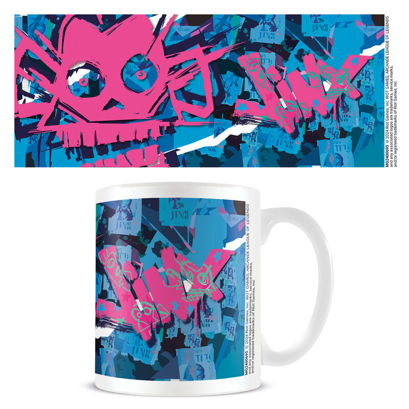 Taza Jinx Arcane 325ml Frikytopia