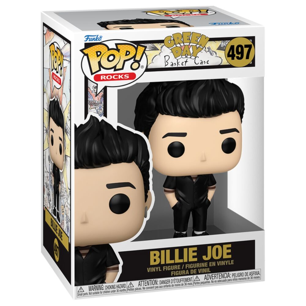Green Day Figura POP! Rocks Vinyl Billie Joe (Basket Case) 9 cm