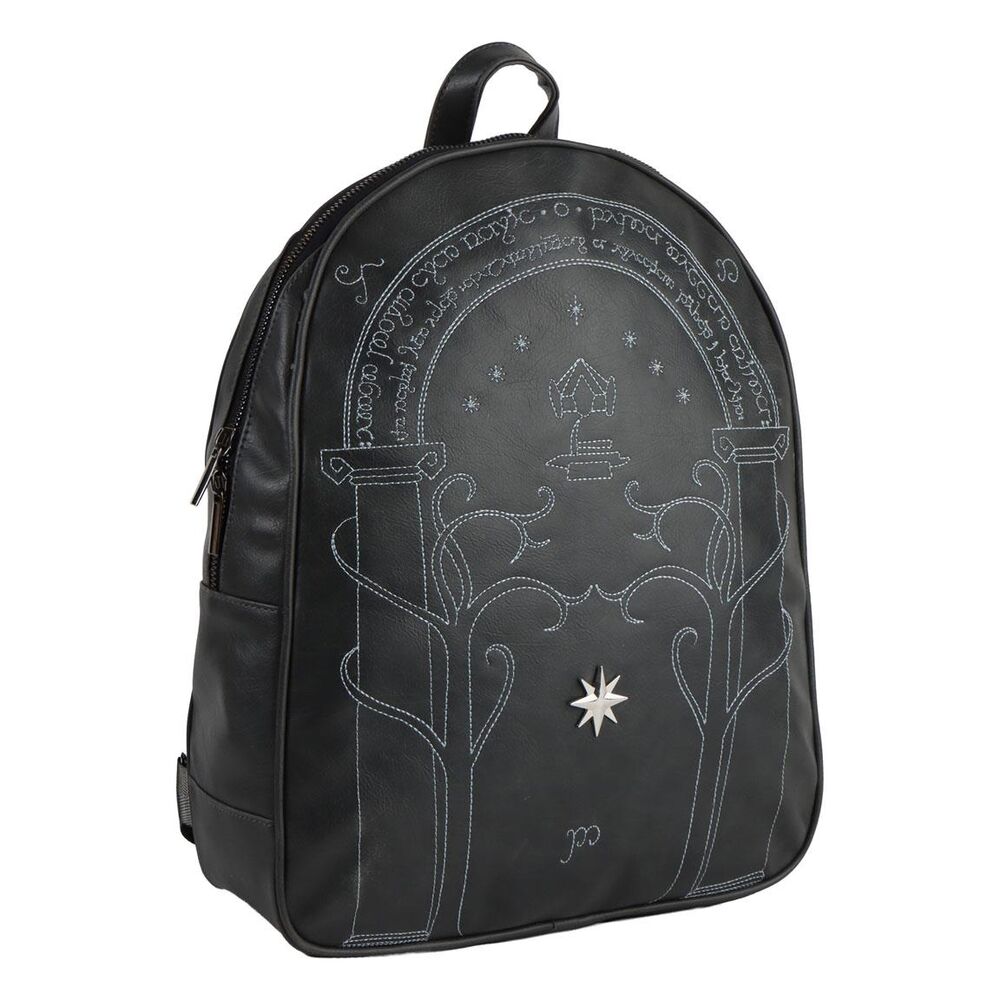 El Señor de los Anillos Mochila casual de piel sintética