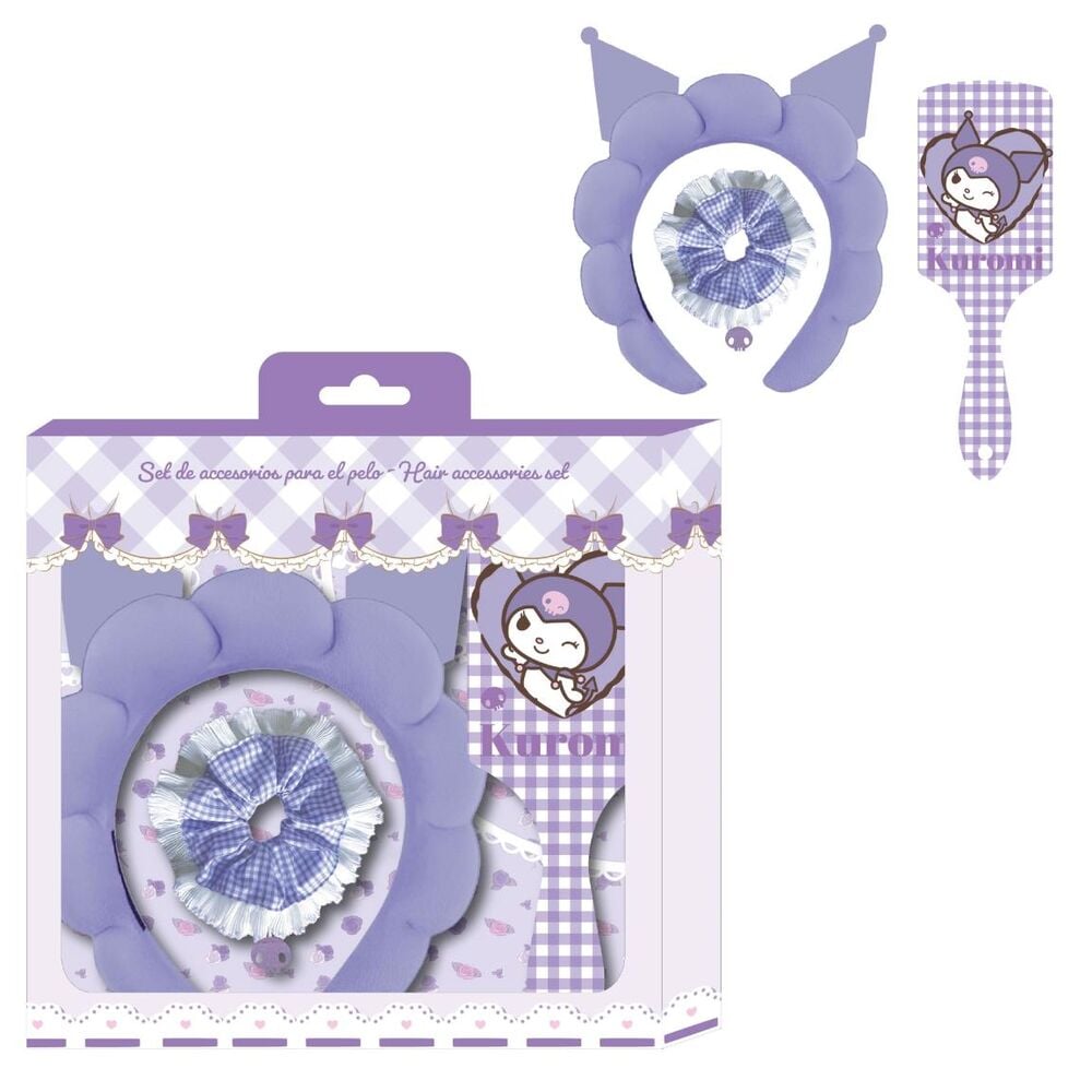 Set belleza Kuromi Hello Kitty Frikytopia