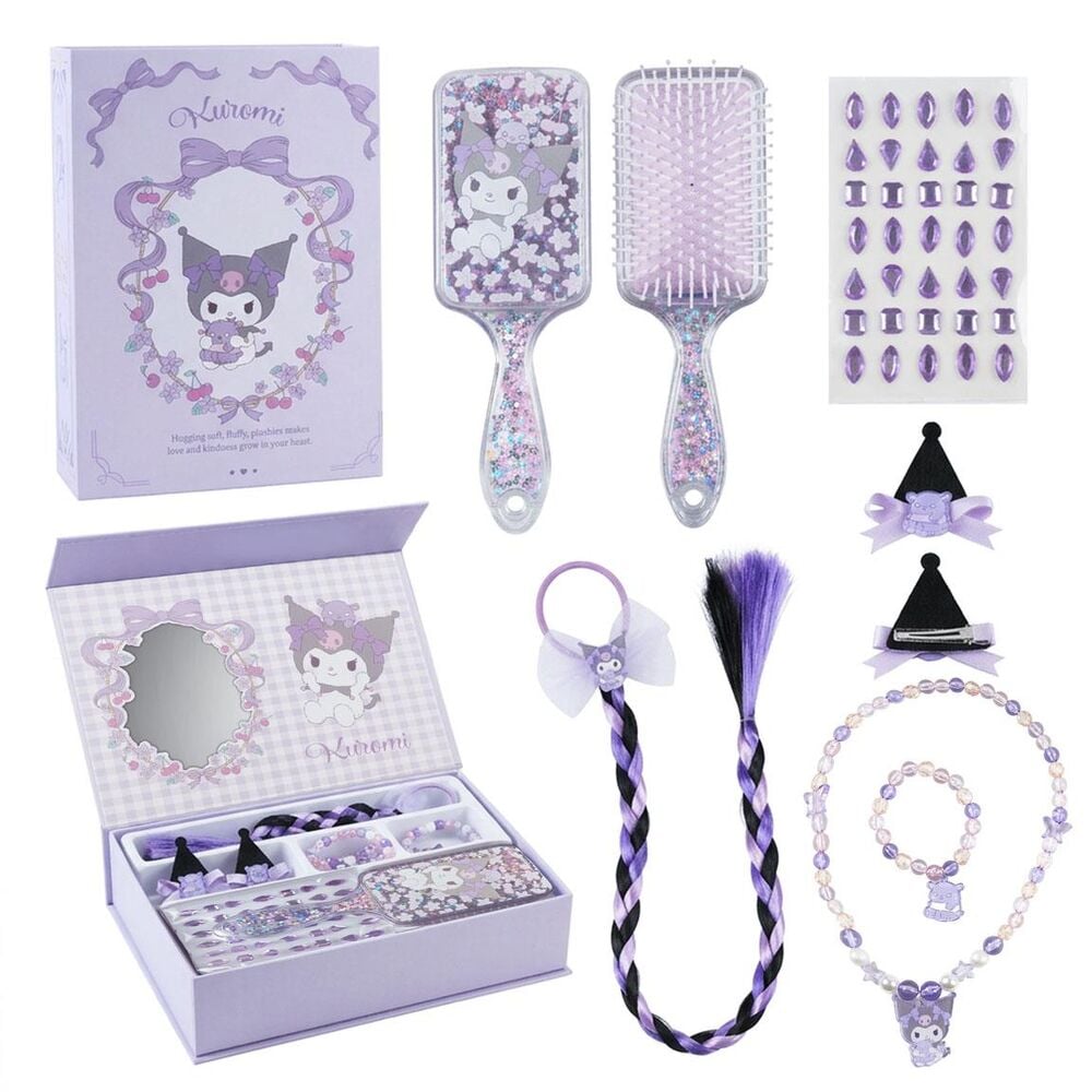Set caja belleza Kuromi Hello Kitty Frikytopia