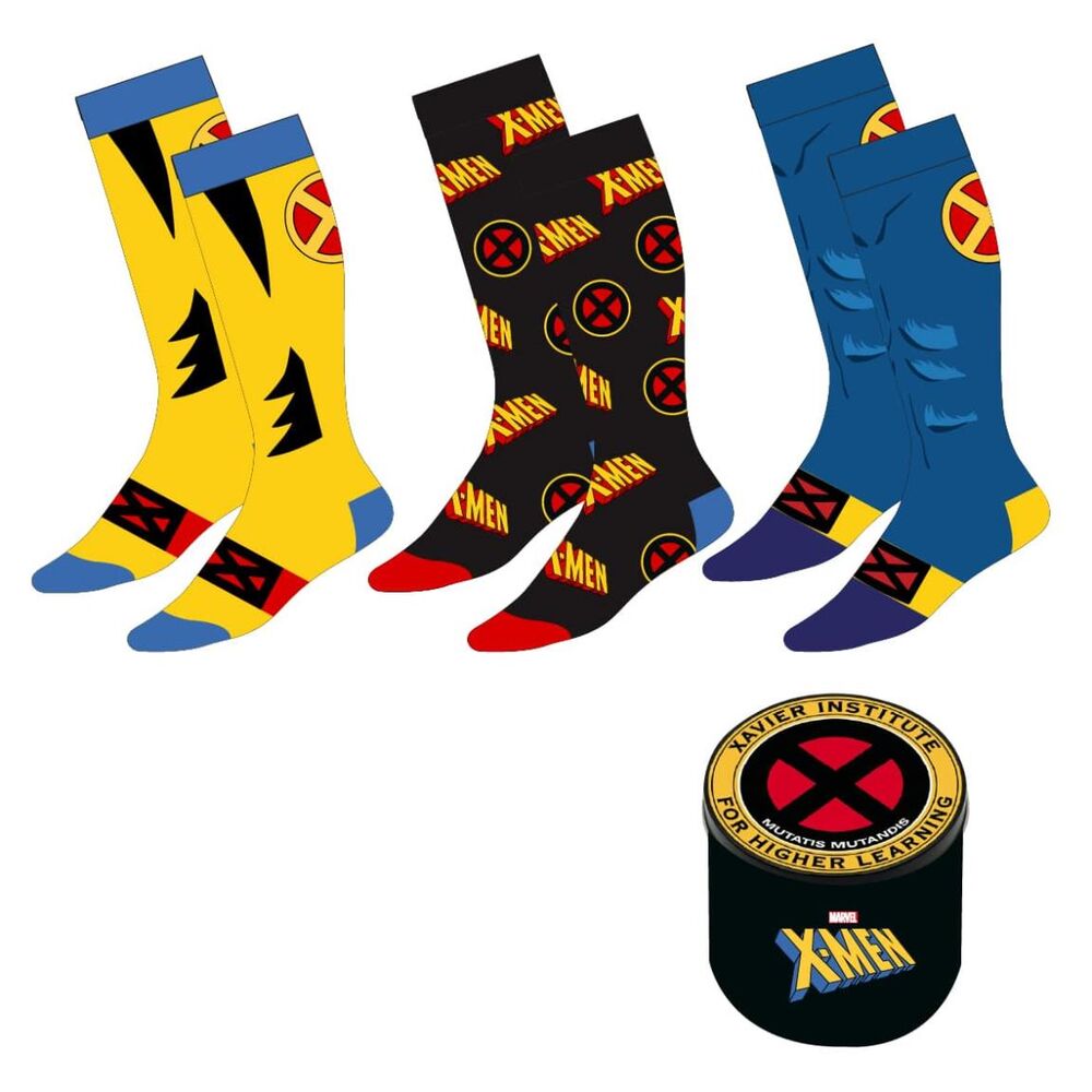 X-Men Calcetines pack de 3 38-45
