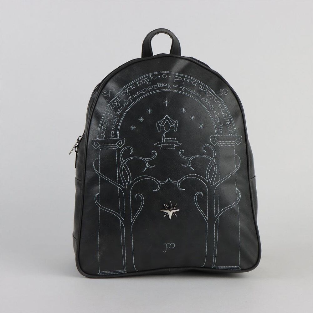 El Señor de los Anillos Mochila casual de piel sintética