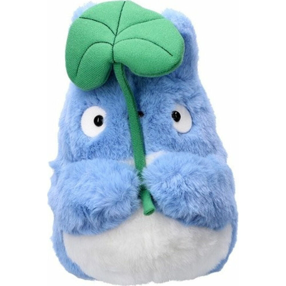 Mi vecino Totoro Nakayoshi Figura de peluche Medium Totoro with leaf 20 cm