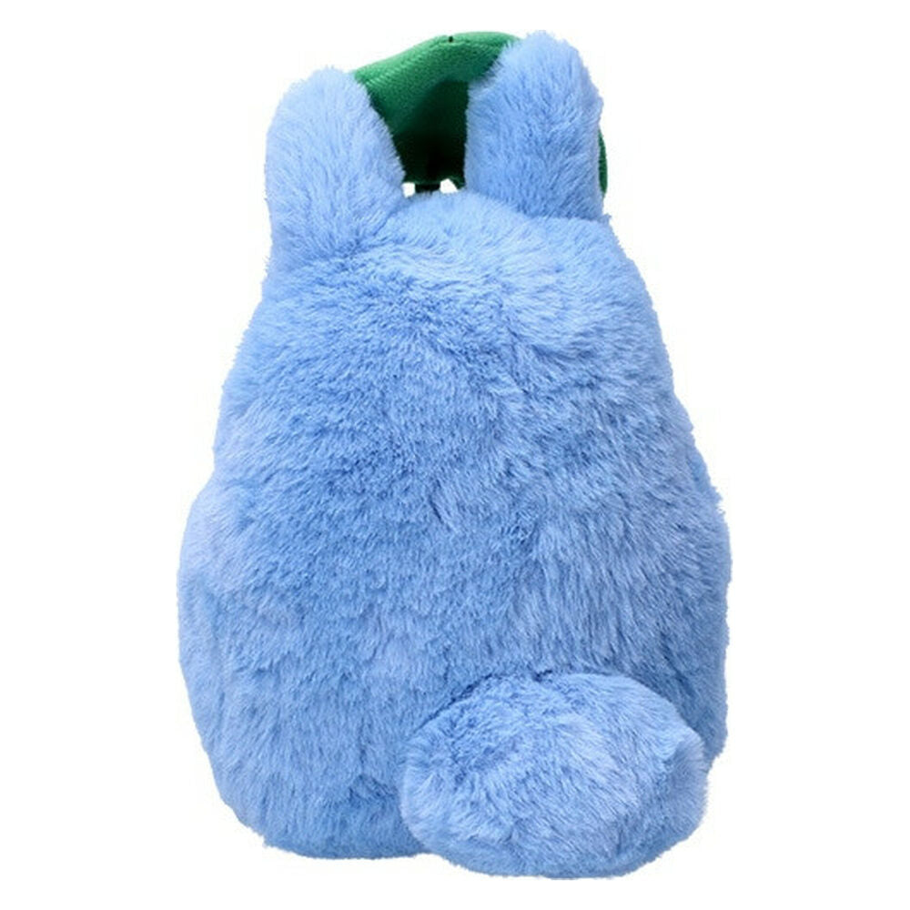 Mi vecino Totoro Nakayoshi Figura de peluche Medium Totoro with leaf 20 cm