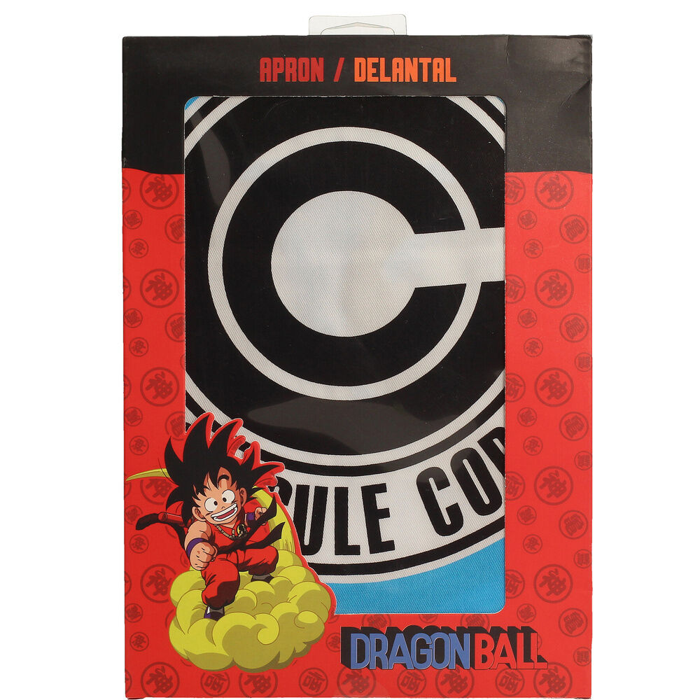 Dragon Ball Delantal Capsule Corp.