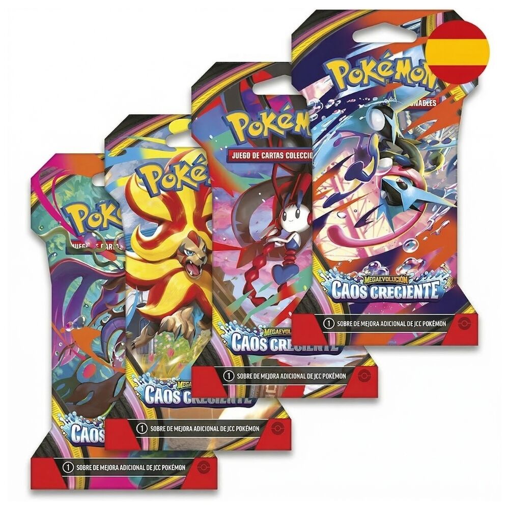 May 2026 expansión sleeved booster -  d24 generic display (eu) español