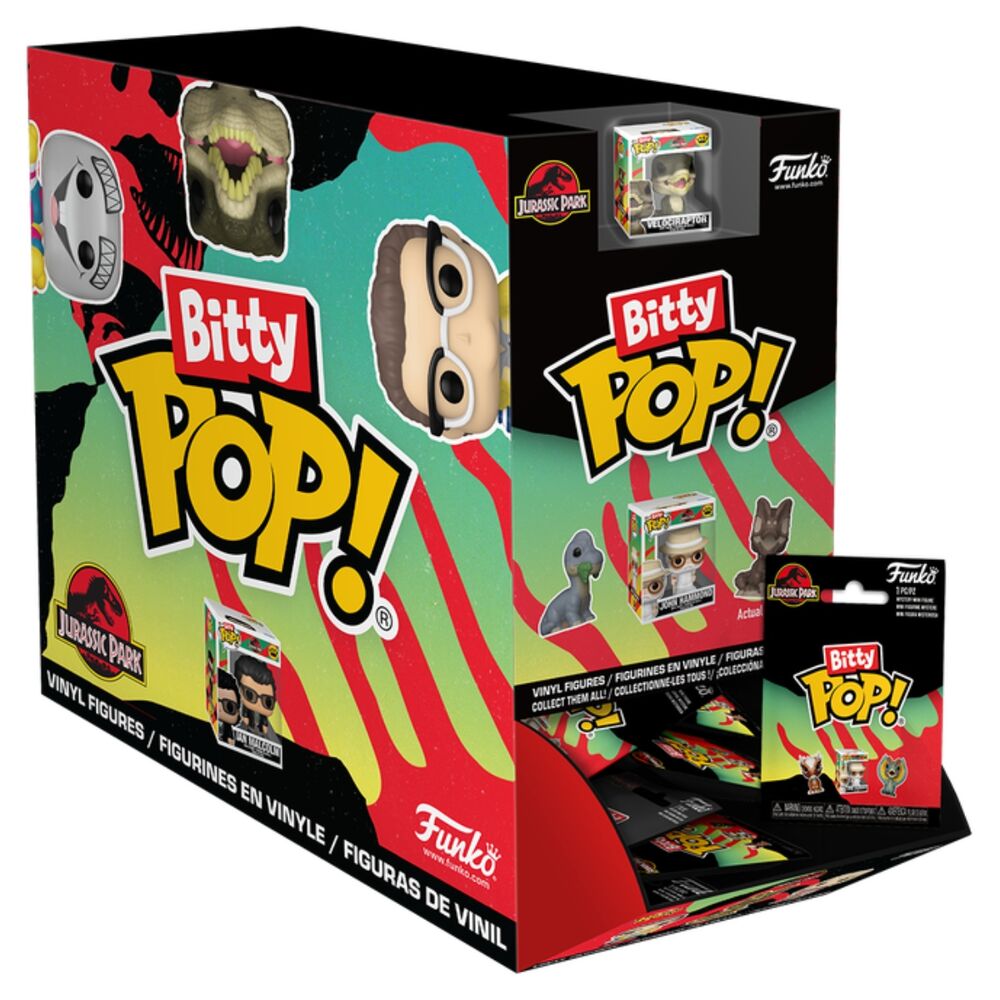Jurassic Park Bitty POP! Vinyl Figuras 2 cm Expositor (32)