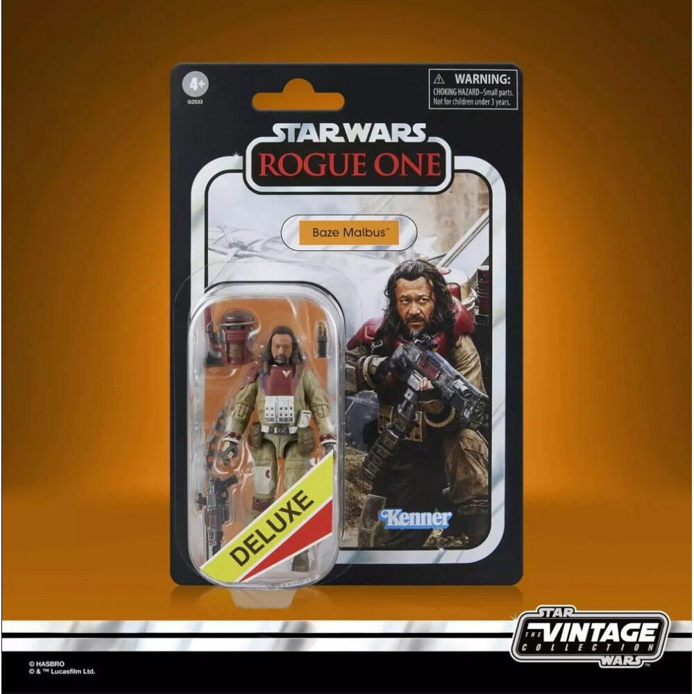 Figura hasbro star wars rogue one baze malbus deluxe