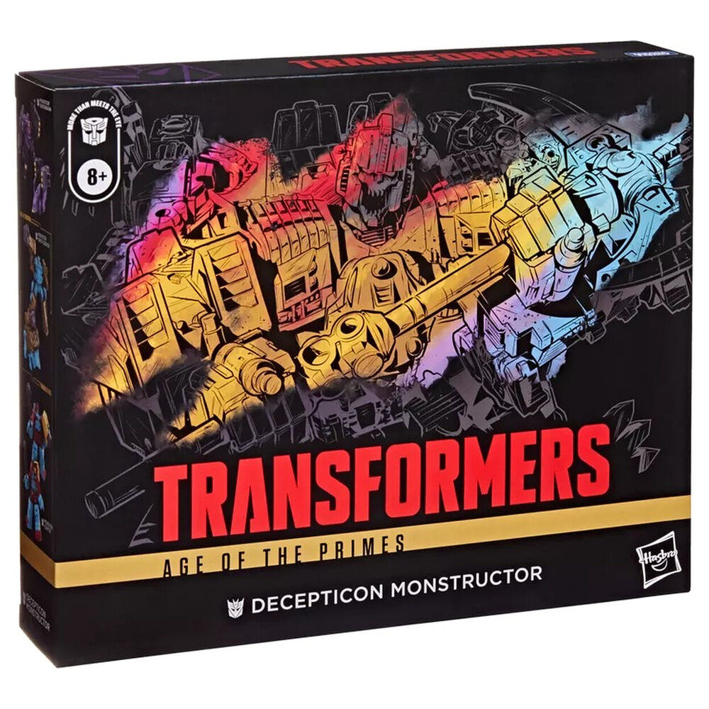 Figuras hasbro transformers age of the prime decepticon monstructor