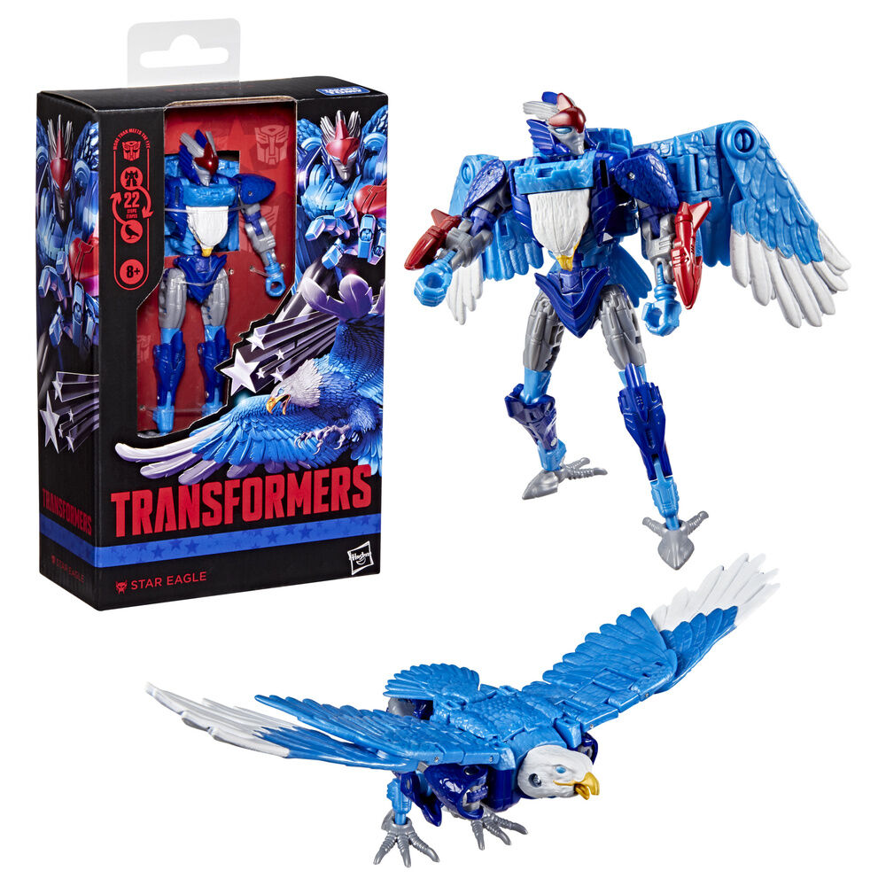 Transformers Deluxe Class Figura Star Eagle 11 cm