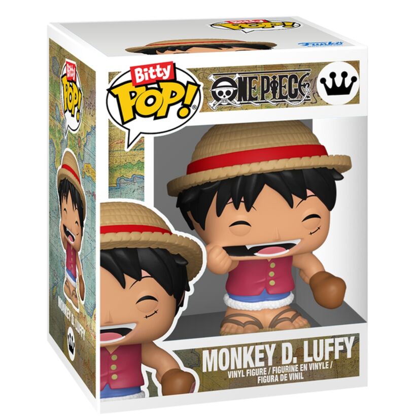 One Piece Bitty POP! Vinyl Figuras Monkey D. Luffy & Nami 2 cm