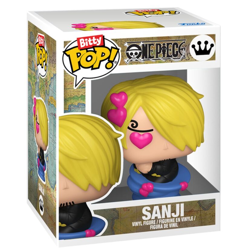 One Piece Bitty POP! Vinyl Figuras Zoro & Sanji 2 cm