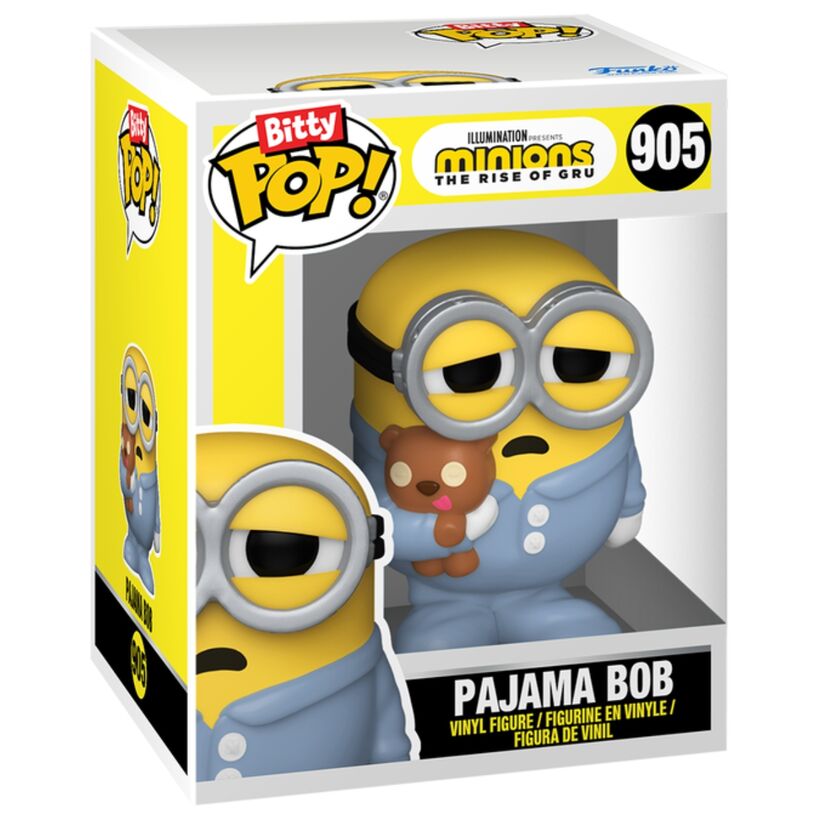 Blister 2 figuras Bitty POP Minions Bob & Dave