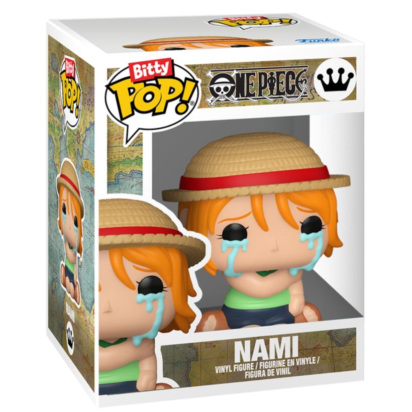 One Piece Bitty POP! Vinyl Figuras Monkey D. Luffy & Nami 2 cm