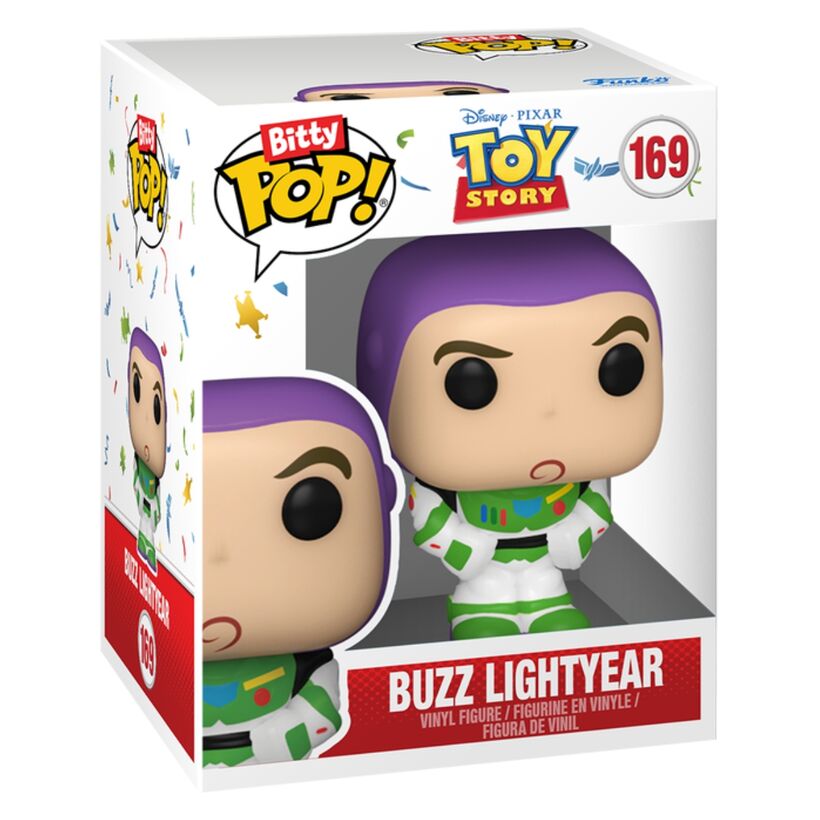 Toy Story Bitty POP! Vinyl Figuras Woody & Buzz Lightyear 2 cm