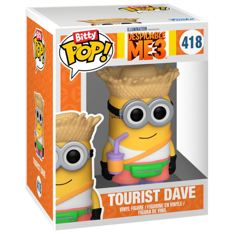Blister 2 figuras Bitty POP Minions Bob & Dave