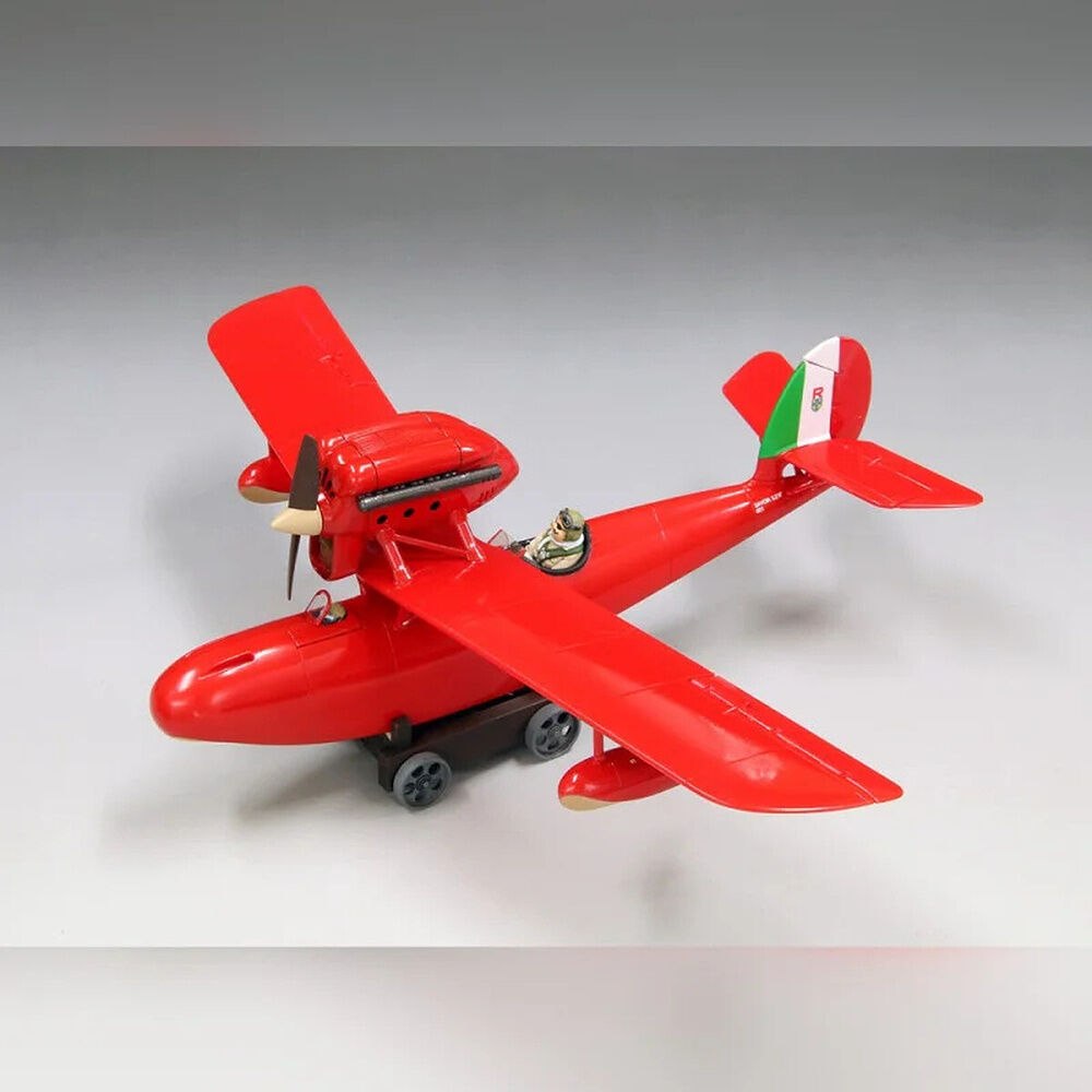 Porco Rosso Kit de modelo con figura 1/48 Savoia S.21F Versión 2 & Gina