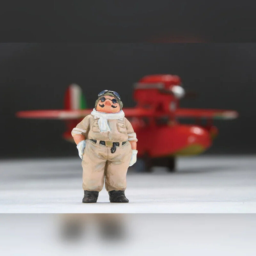 Porco Rosso Kit de modelo con figura 1/72 Savoia S.21F Versión 2 & Porco