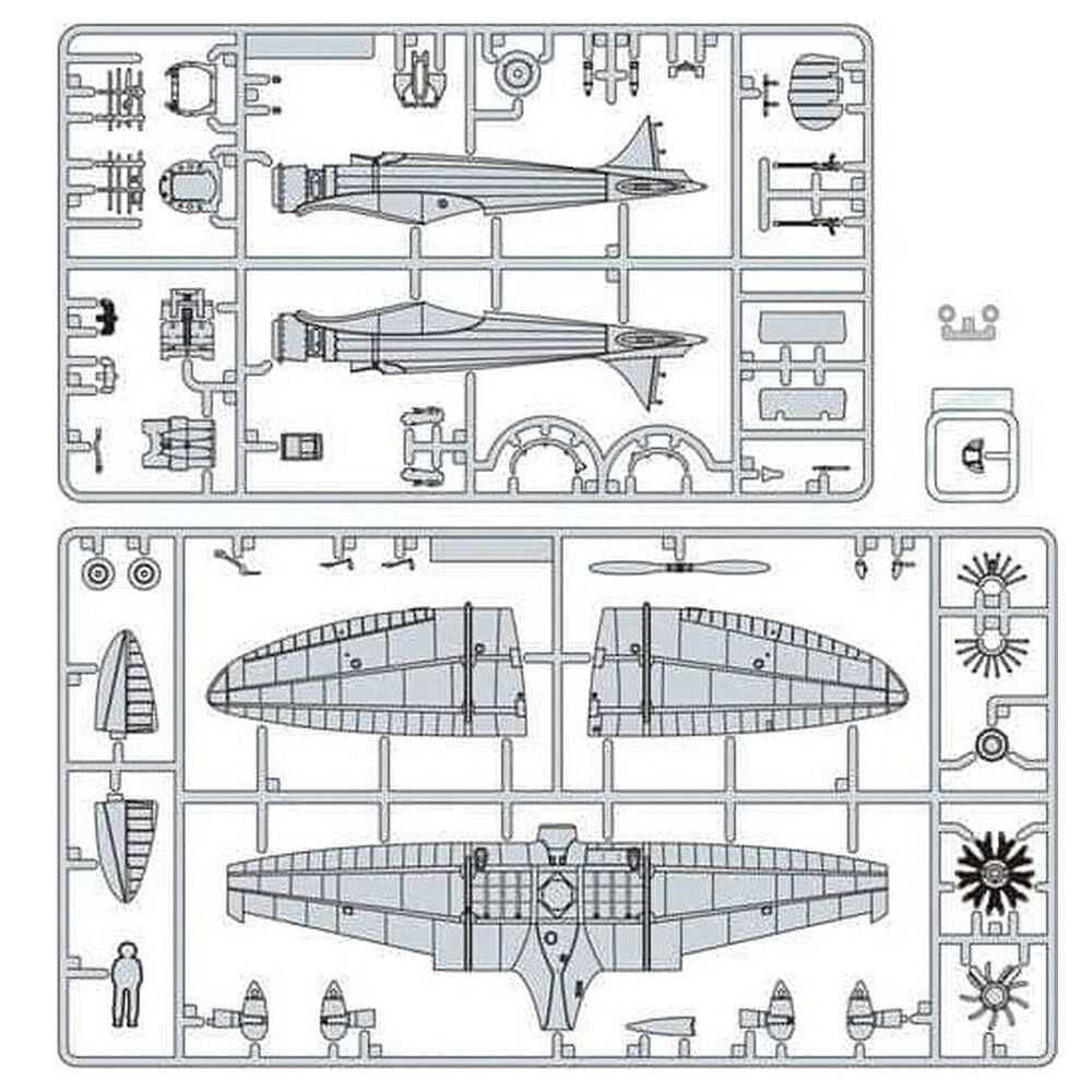 El viento se Kit de modelo 1/48 Chasseur Tipo 9 Prototipo