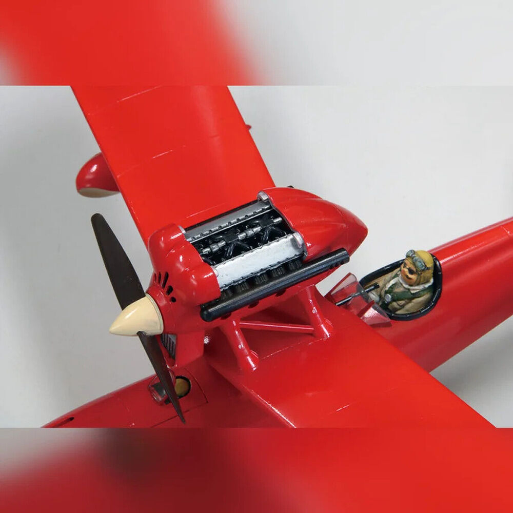 Porco Rosso Kit de modelo con figura 1/48 Savoia S.21F Versión 2 & Gina