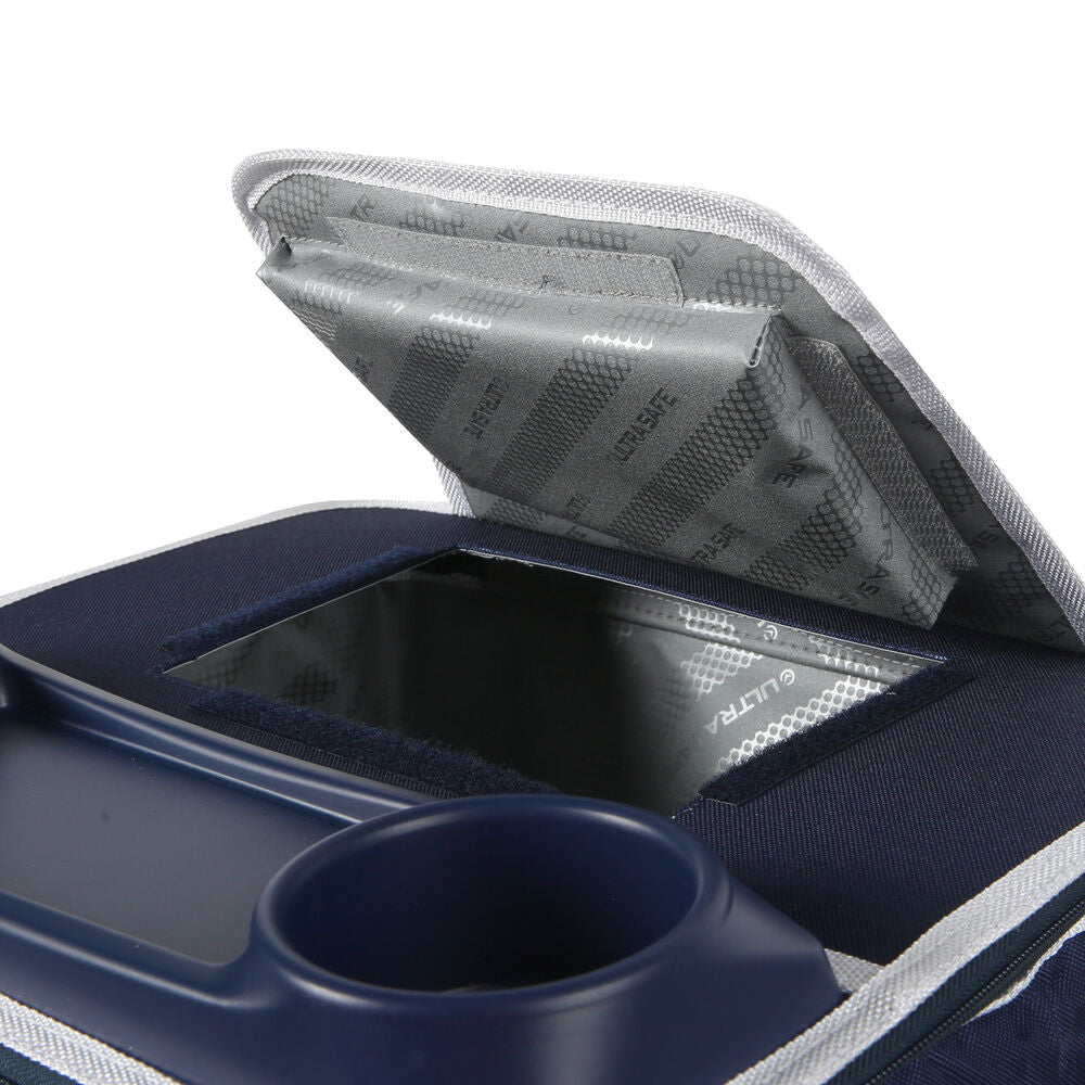 Bolsa porta alimentos carrito y ruedas Real Madrid