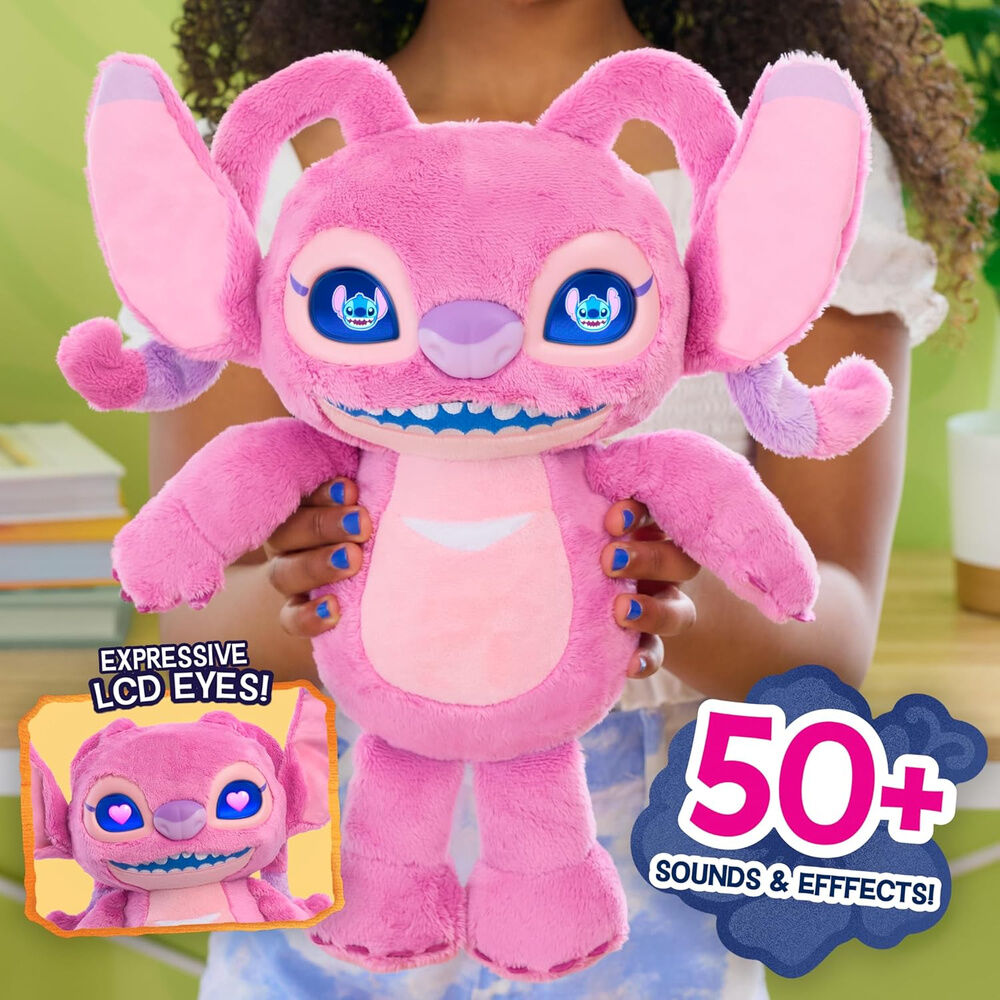 Peluche interactivo Angel Stitch Disney