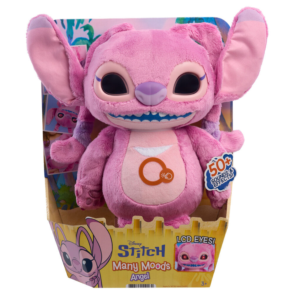 Peluche interactivo Angel Stitch Disney Frikytopia