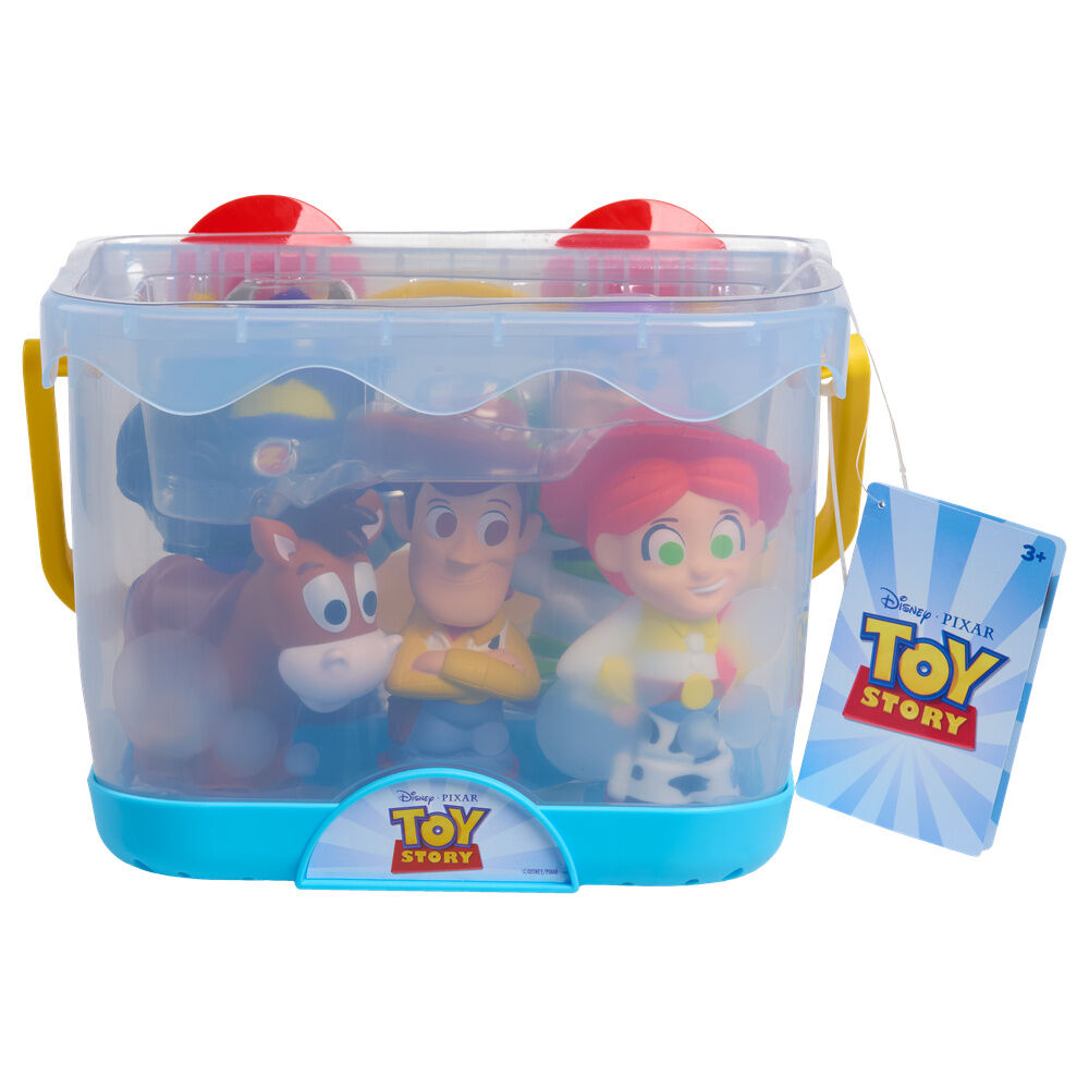 Set 5 figuras baño Toy Story Disney Pixar