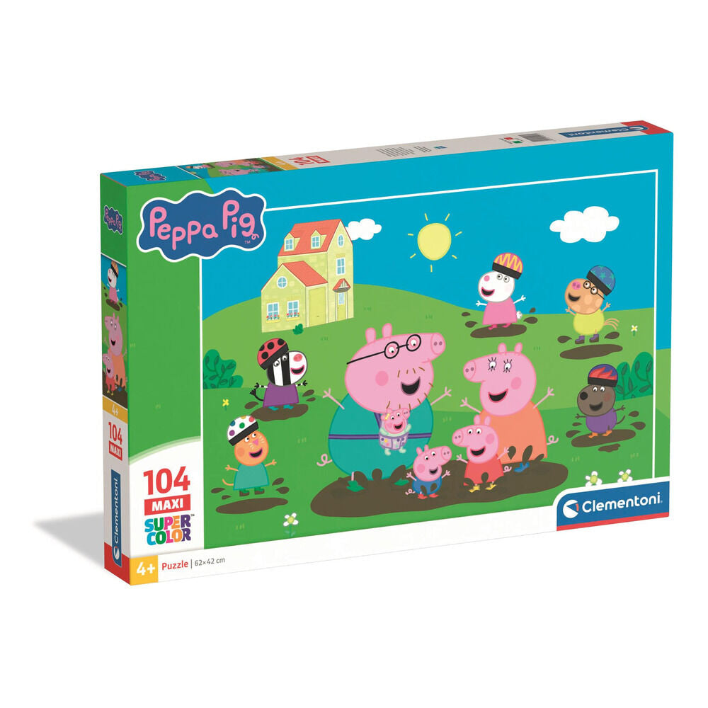 Puzzle  maxi Peppa Pig 104pzs Frikytopia