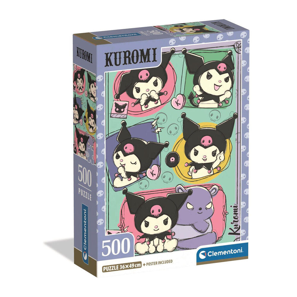 Puzzle Kuromi Hello Kitty 500pzs Frikytopia
