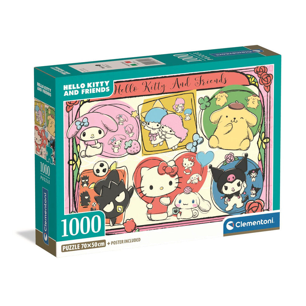 Puzzle Hello Kitty 2 1000pzs Frikytopia