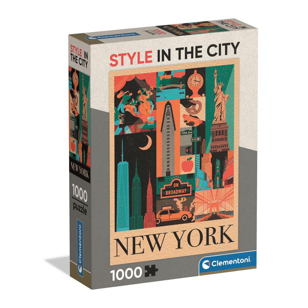 Puzzle Style In The City New York 1000pzs Frikytopia
