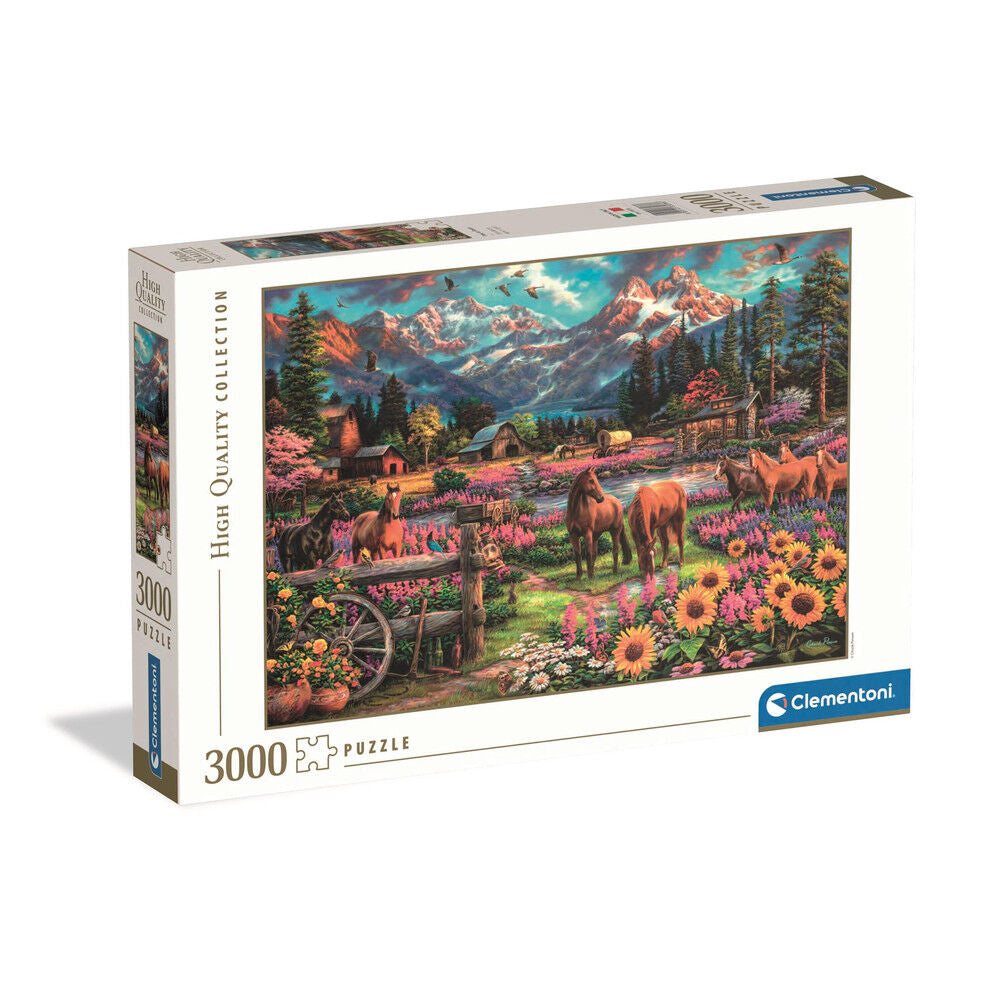 Puzzle Free To Roam 3000pzs Frikytopia