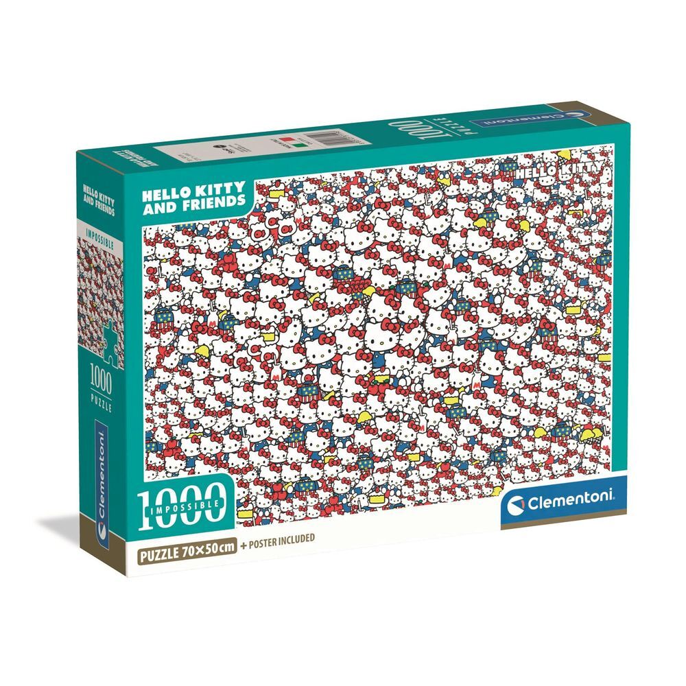 Puzzle imposible Hello Kitty 1000pzs Frikytopia