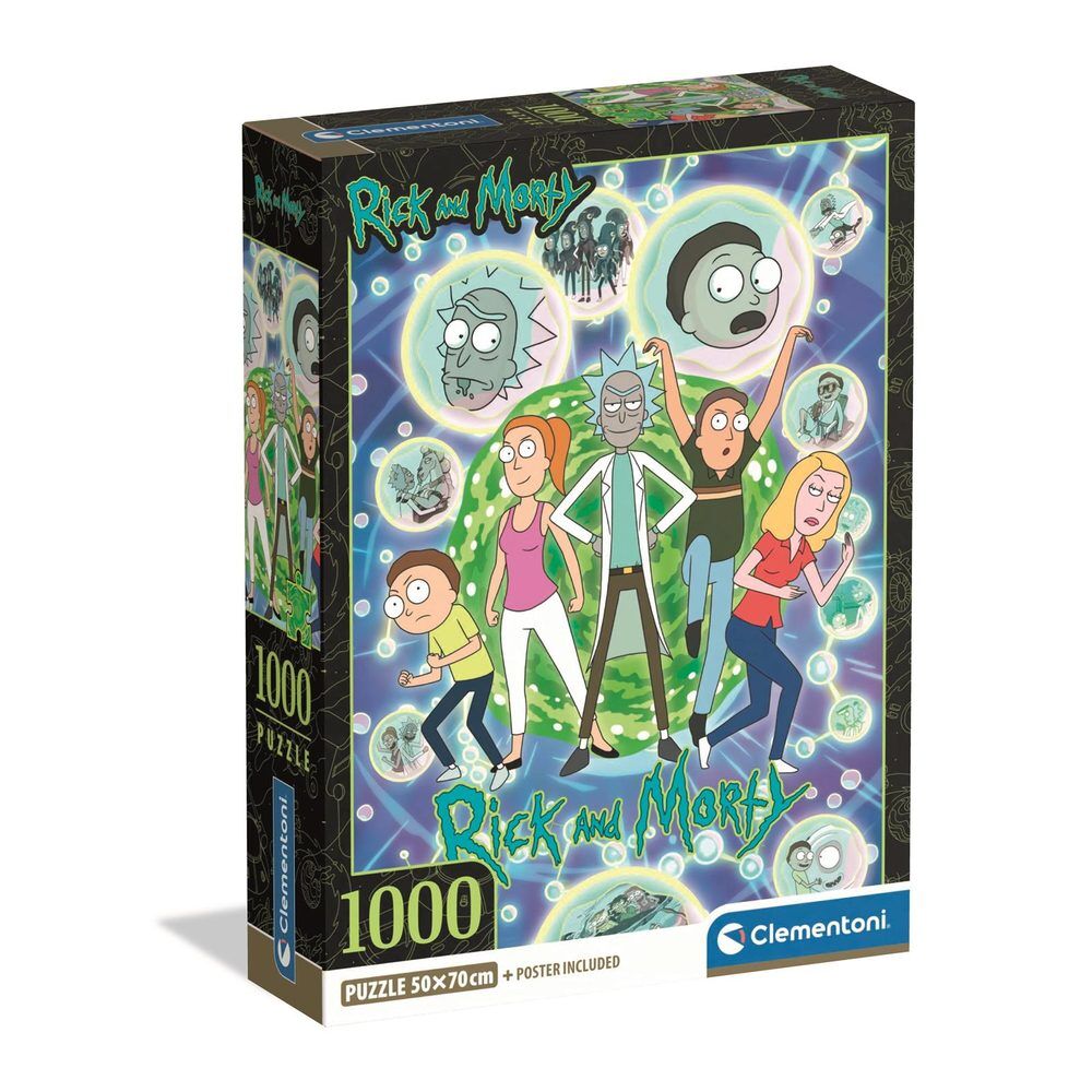 Puzzle Rick and Morty 1 1000pzs Frikytopia