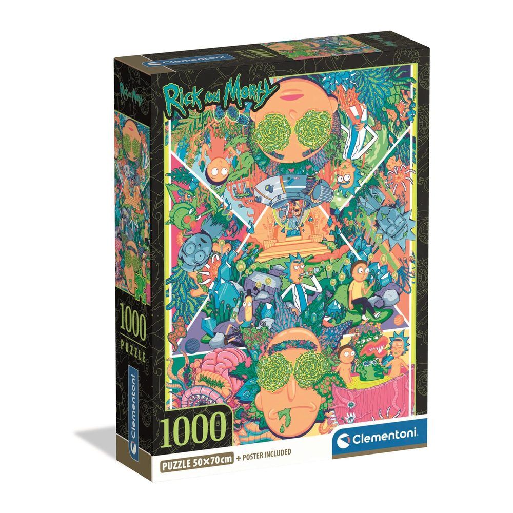Puzzle Rick and Morty 2 1000pzs Frikytopia
