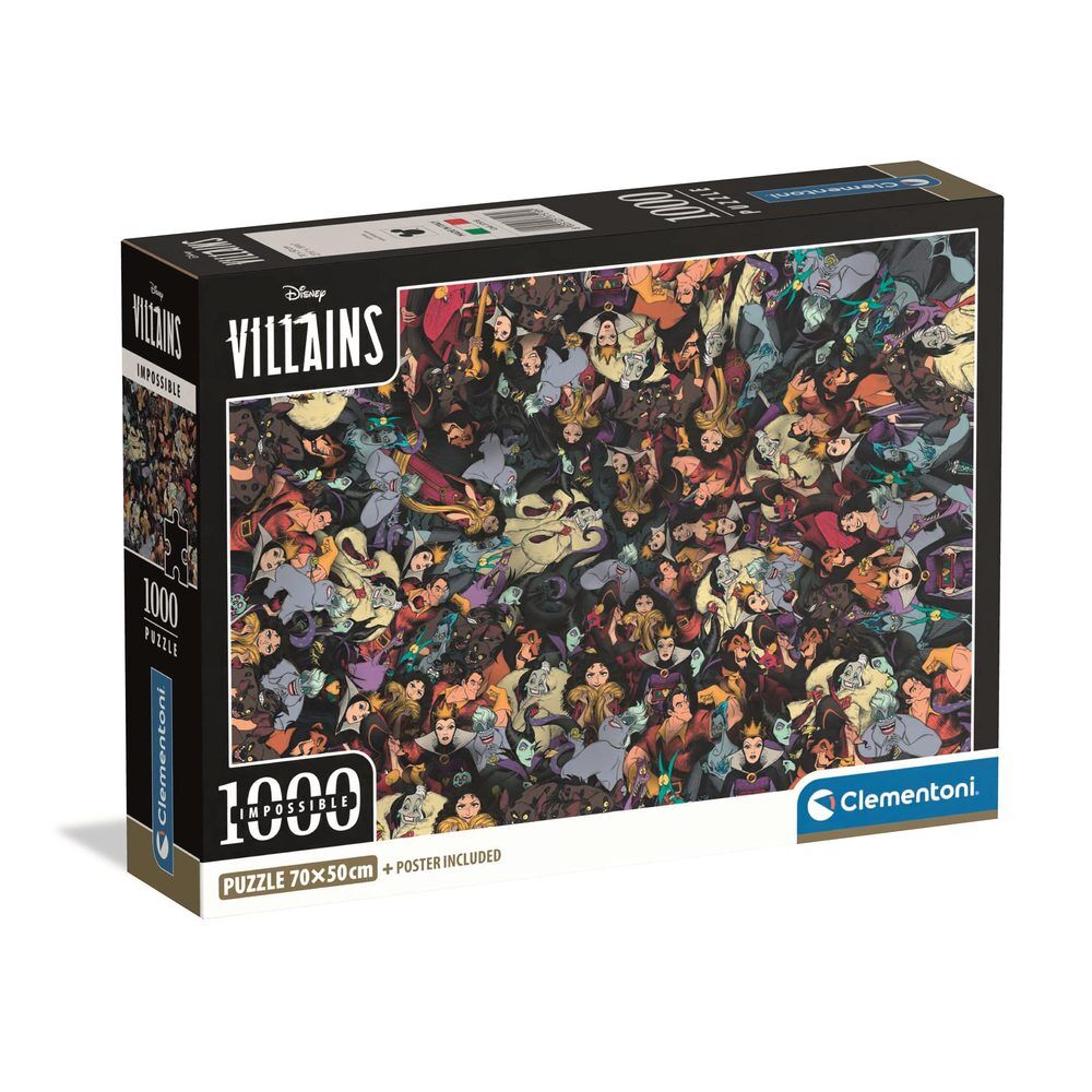 Puzzle imposible Villans Disney 1000pzs Frikytopia