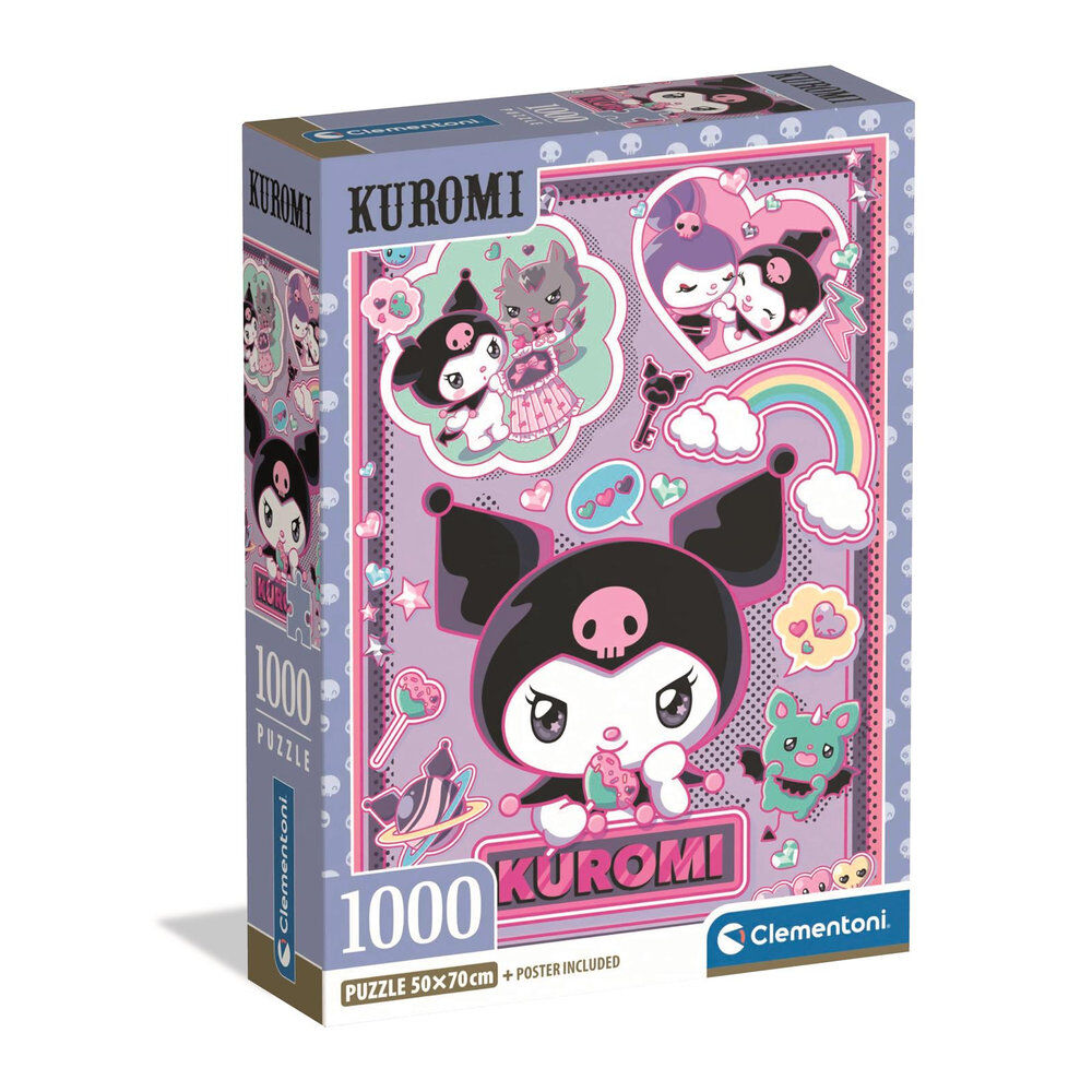 Puzzle Kuromi Hello Kitty 1000pzs Frikytopia