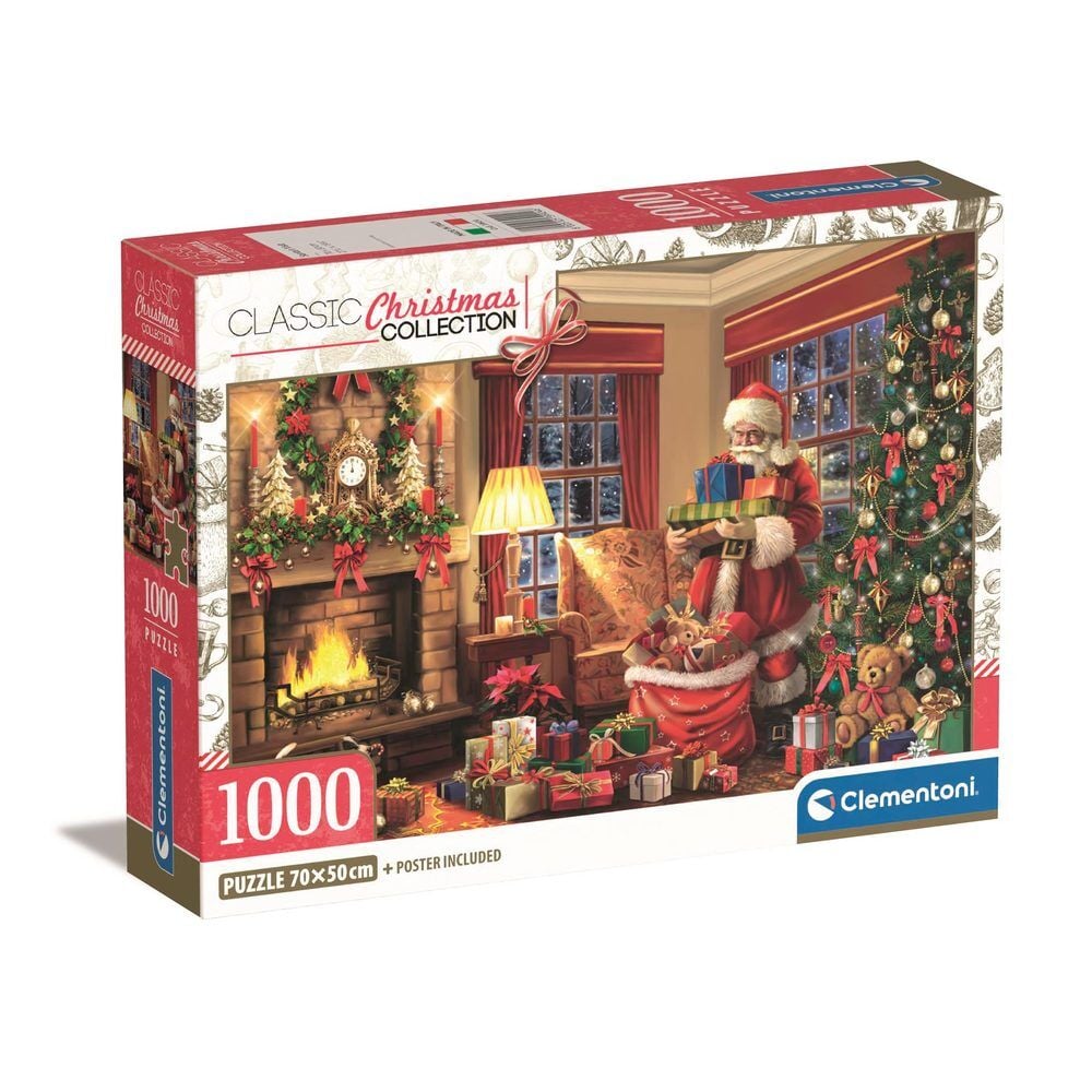 Puzzle Santa'S Visit 1000pzs Frikytopia