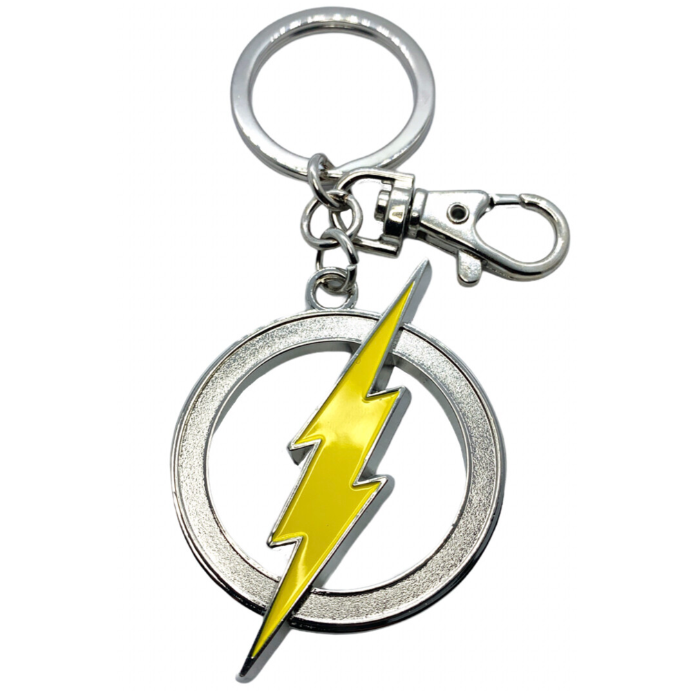 Llavero Logo Flash Marvel 6cm Frikytopia