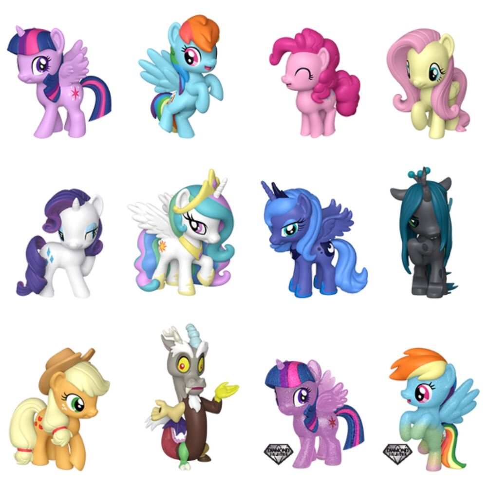 My Little Pony Mystery Minis Minifiguras 5 cm  Expositor (12)