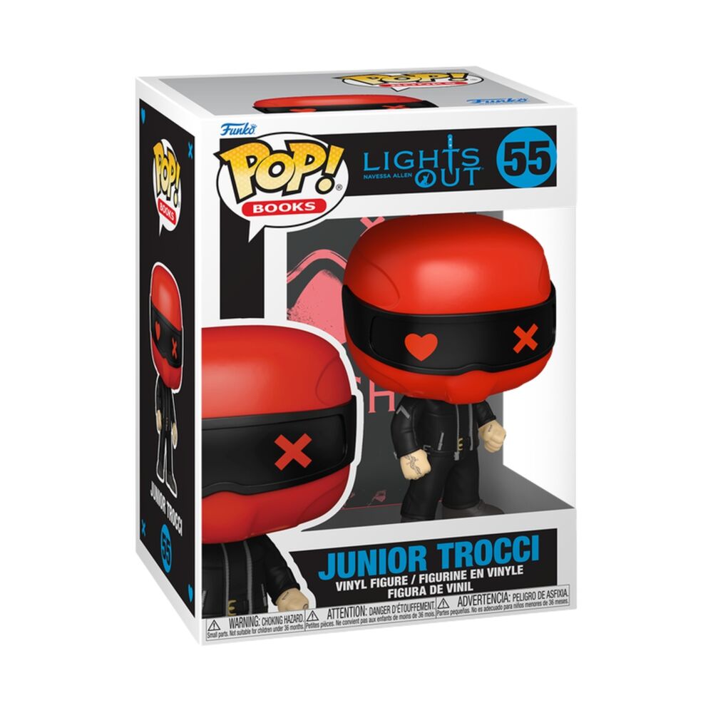 Into the Darkness Figuras POP! Books Vinyl Junior Trocci 9 cm