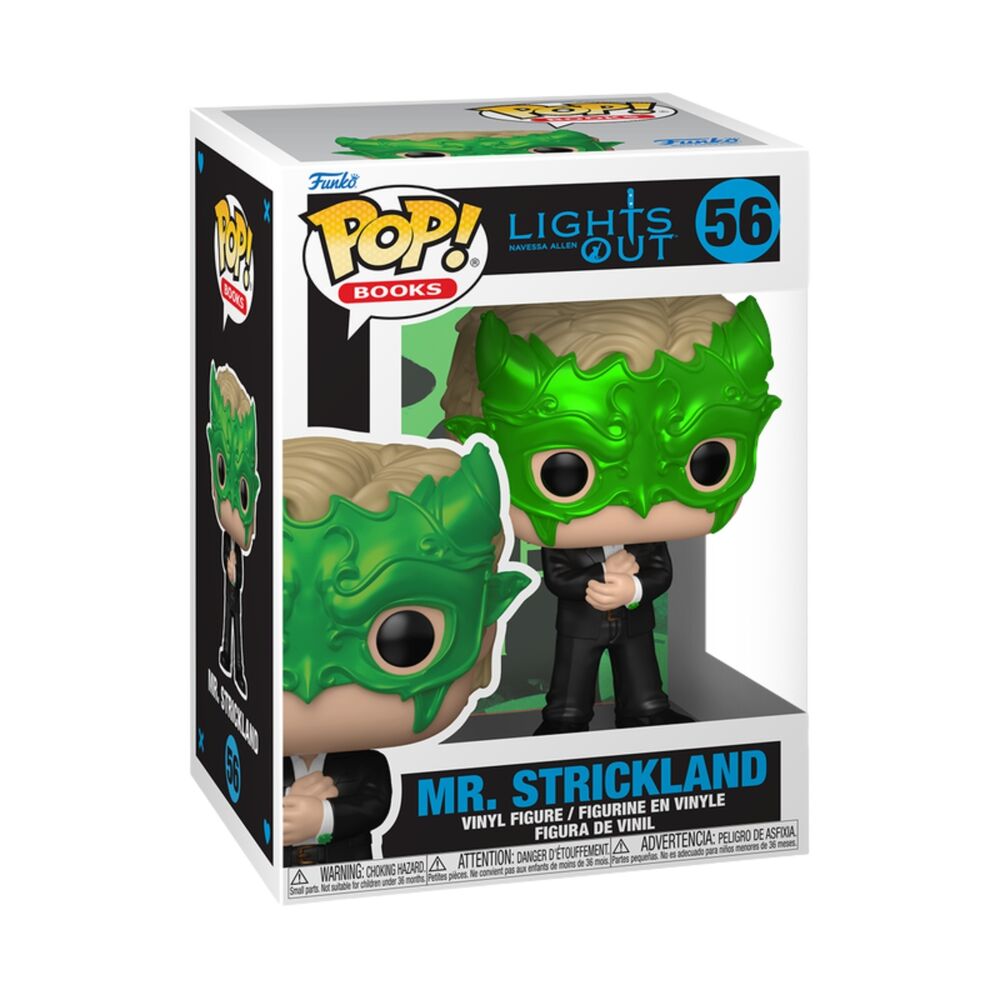 Funko pop books: into darkness lights out mr. strickland